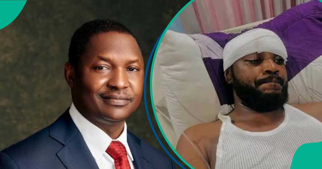 Abubakar Malami ya yi wa Adam Zango addu'a Abubakar Malami ya yi wa Adam Zango addu'a