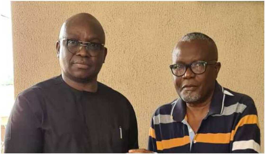 Olabisi Kolawole and Fayose