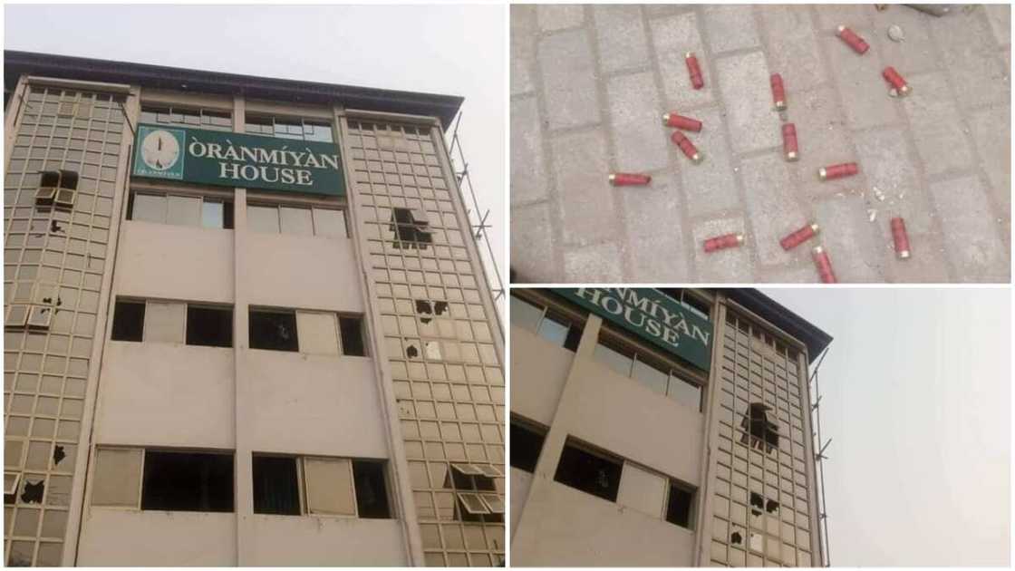 Gunmen Attack Aregbesola’s Campaign Office in Osogbo Gunmen Attack Aregbesola’s Campaign Office in Osogbo