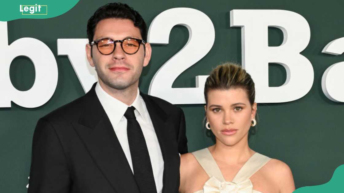 Elliot Grainge and Sofia Richie Grainge at the Pacific Design Centre in West Hollywood, California. (Photo by Michael Buckner Elliot Grainge and Sofia Richie Grainge at the Pacific Design Centre in West Hollywood, California. (Photo by Michael Buckner