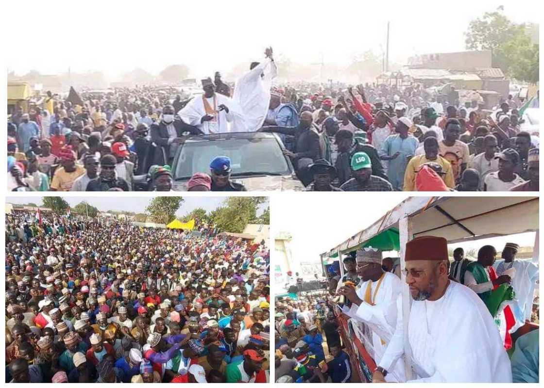 Taron PDP a Ingawa. Taron PDP a Ingawa.