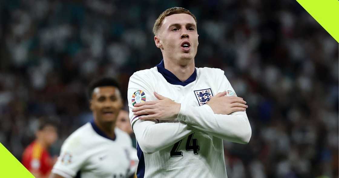 Cole Palmer trains hard after England's Euro 2024 final loss to Spain in Berlin. Cole Palmer trains hard after England's Euro 2024 final loss to Spain in Berlin.