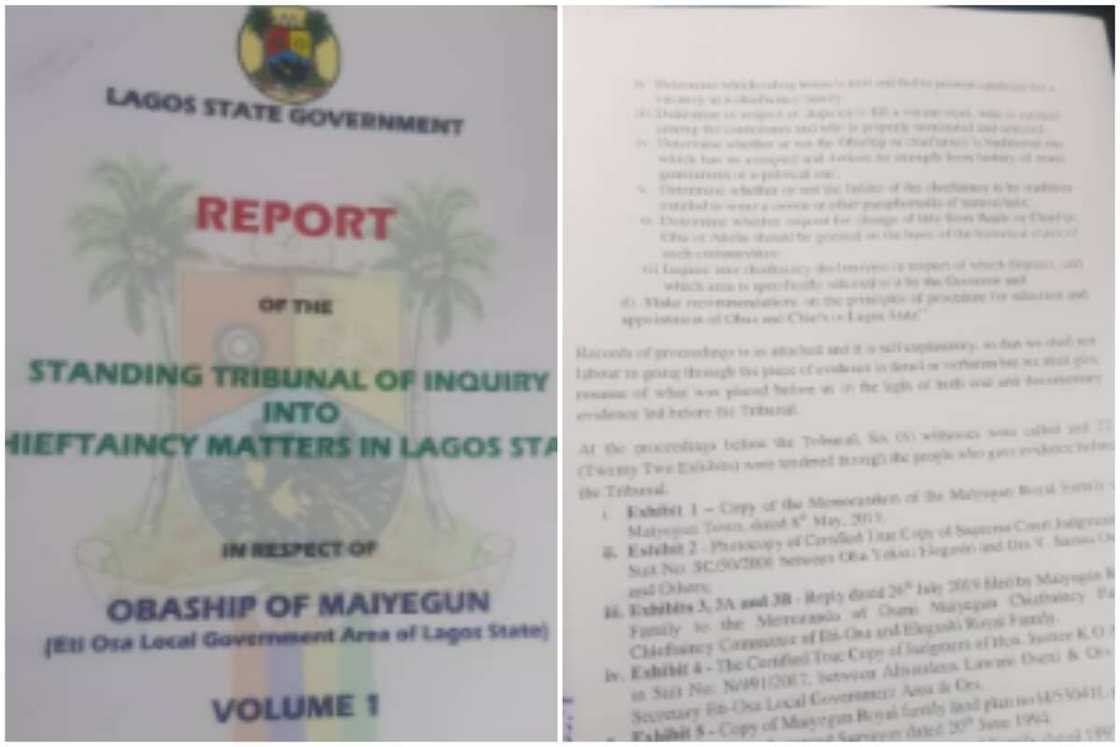 Tribunal upholds Elegushi kingdomship. Tribunal upholds Elegushi kingdomship.
