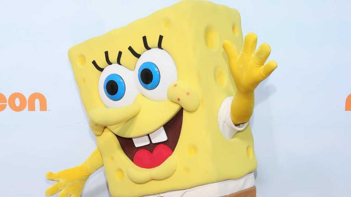 Happy SpongeBob SquarePants attending the Nickelodeon Kids' Choice Awards Happy SpongeBob SquarePants attending the Nickelodeon Kids' Choice Awards