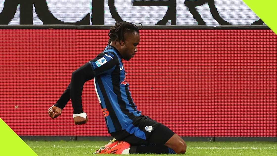 Ademola Lookman, Atalanta, Hellas Verona, Gewiss Stadium, Bergamo, Italy, Serie A.