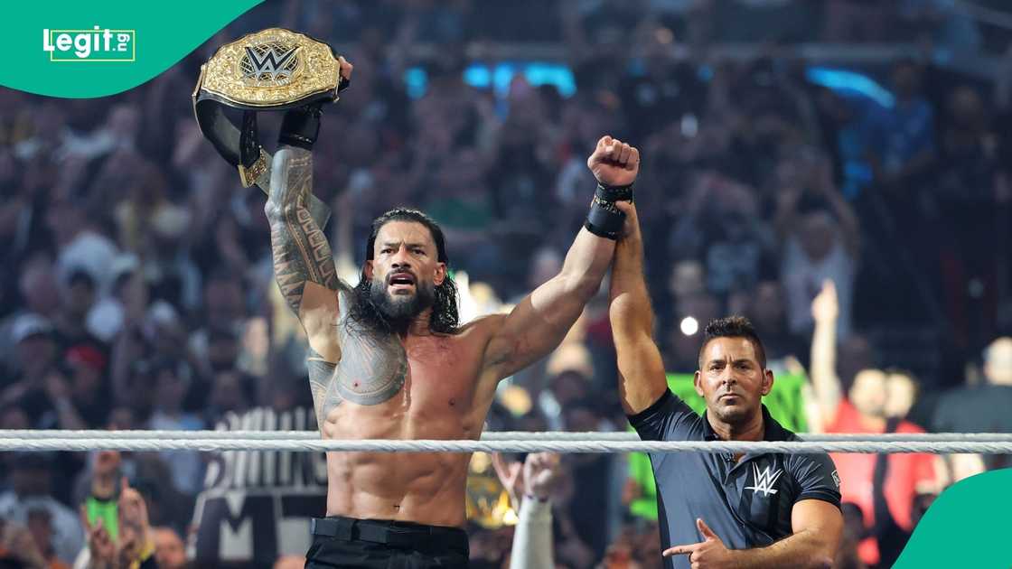 WWE, Roman Reigns, Oba Femi, Las Vegas, USA, CM Punk.