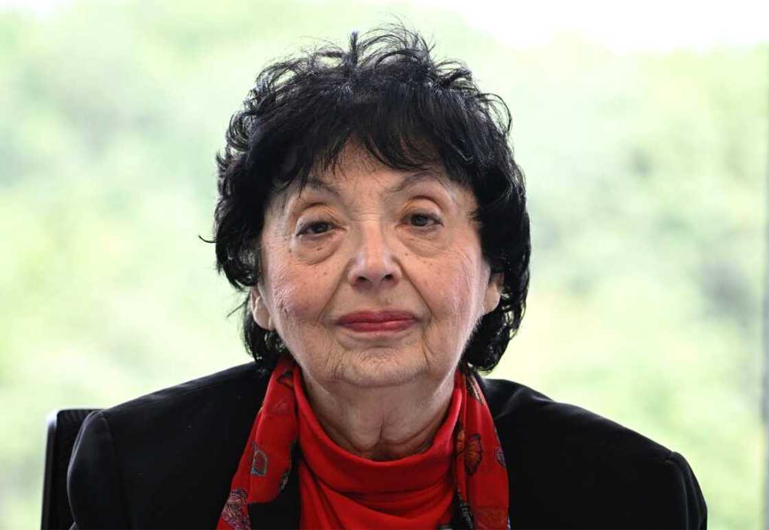 Inge Auerbacher, a trained chemist, sat for two days of interviews, answering around 60 questions in fluent German and English to create a database of video files for the "Tell me, Inge" project Inge Auerbacher, a trained chemist, sat for two days of interviews, answering around 60 questions in fluent German and English to create a database of video files for the "Tell me, Inge" project