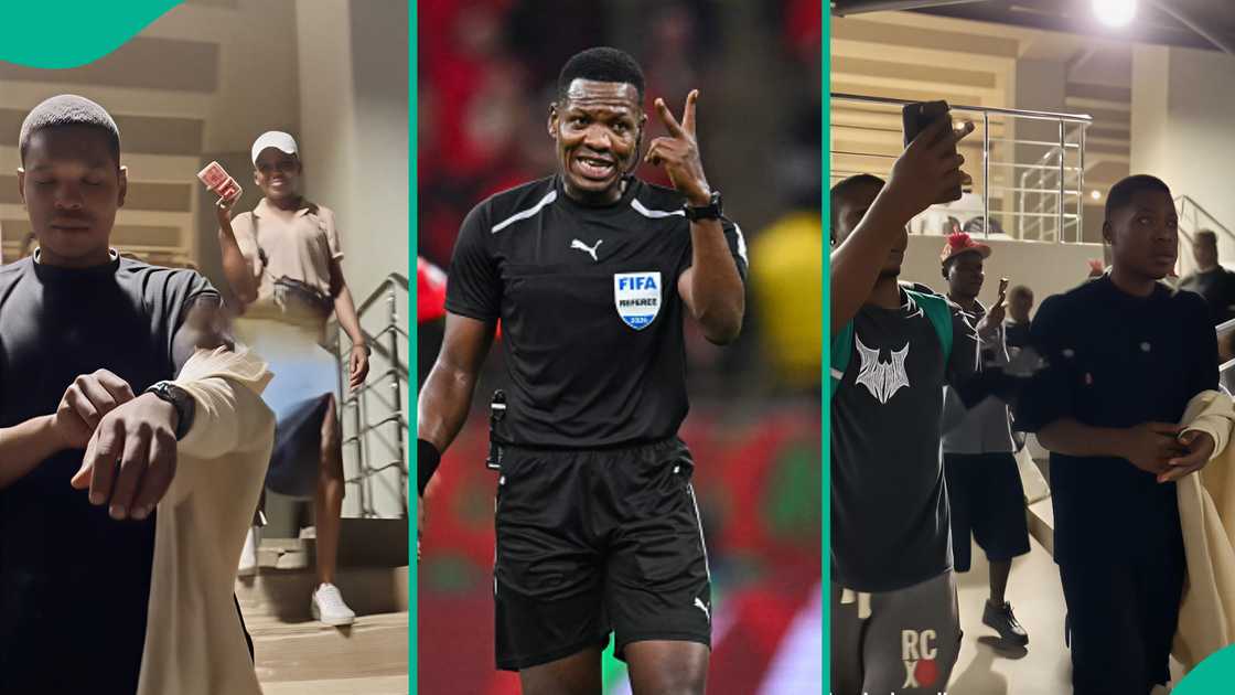 Video shows Ghanaian referee Daniel Laryea being followed as he turns celebrity in Ghana