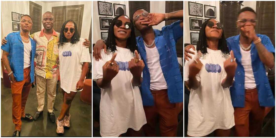 Wizkid Warmly Embraces Singer Asa in Cute Video As They Link-Up in Ghana Wizkid Warmly Embraces Singer Asa in Cute Video As They Link-Up in Ghana