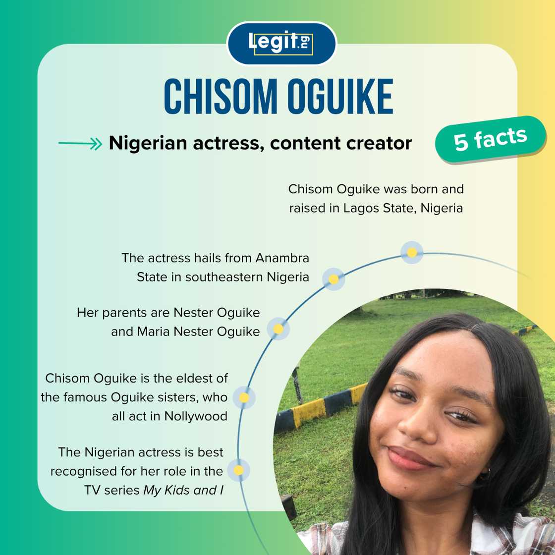 Fast five facts about Chisom Oguike.