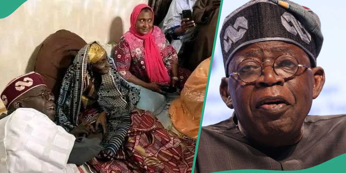 Tinubu mourns late former president Musa Yar'Adua's mother Tinubu mourns late former president Musa Yar'Adua's mother