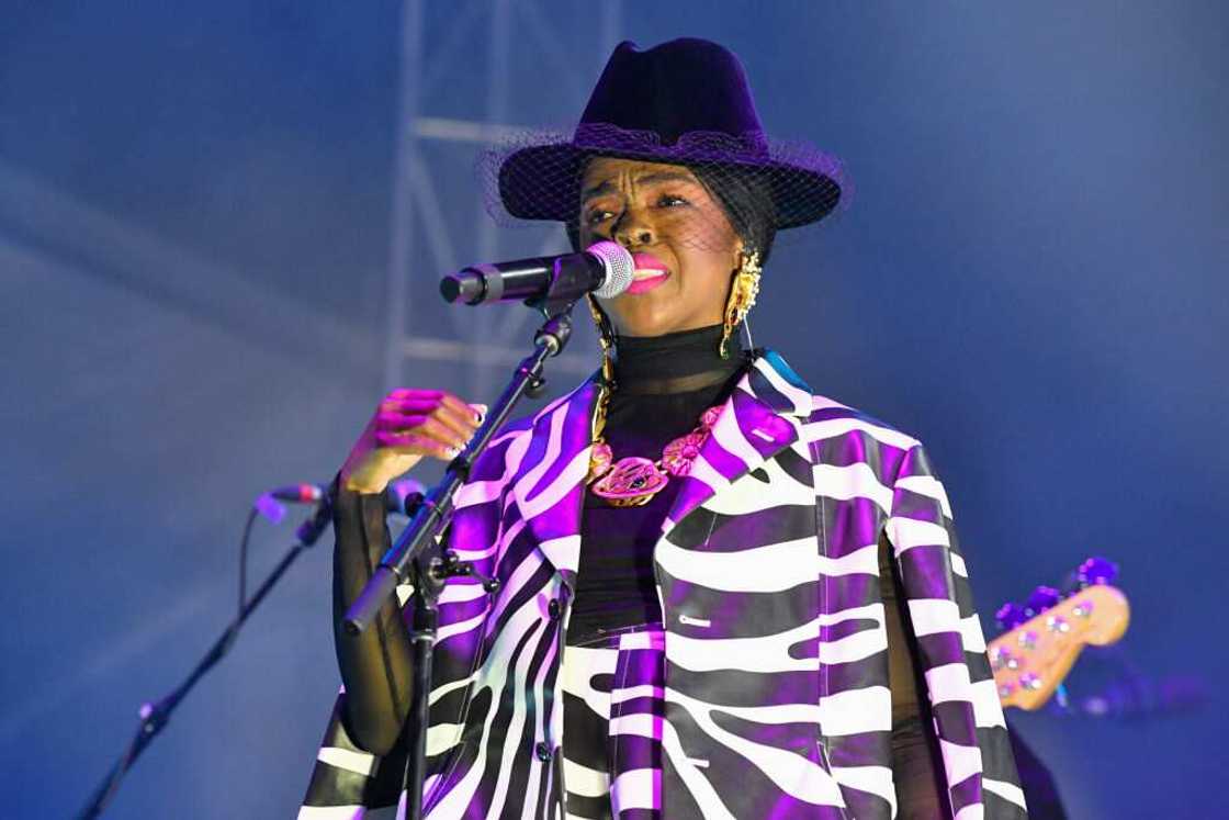 Lauryn Hill performs onstage during the 2022 ONE MusicFest at Central Park Lauryn Hill performs onstage during the 2022 ONE MusicFest at Central Park