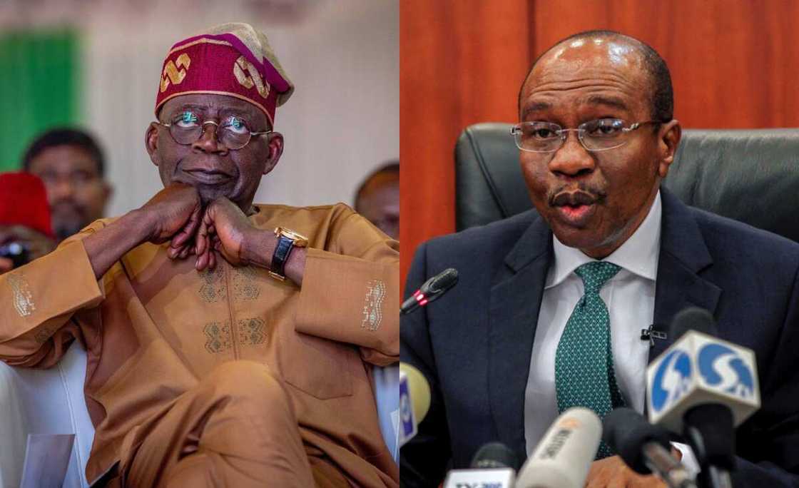 Tinubu, Emefiele