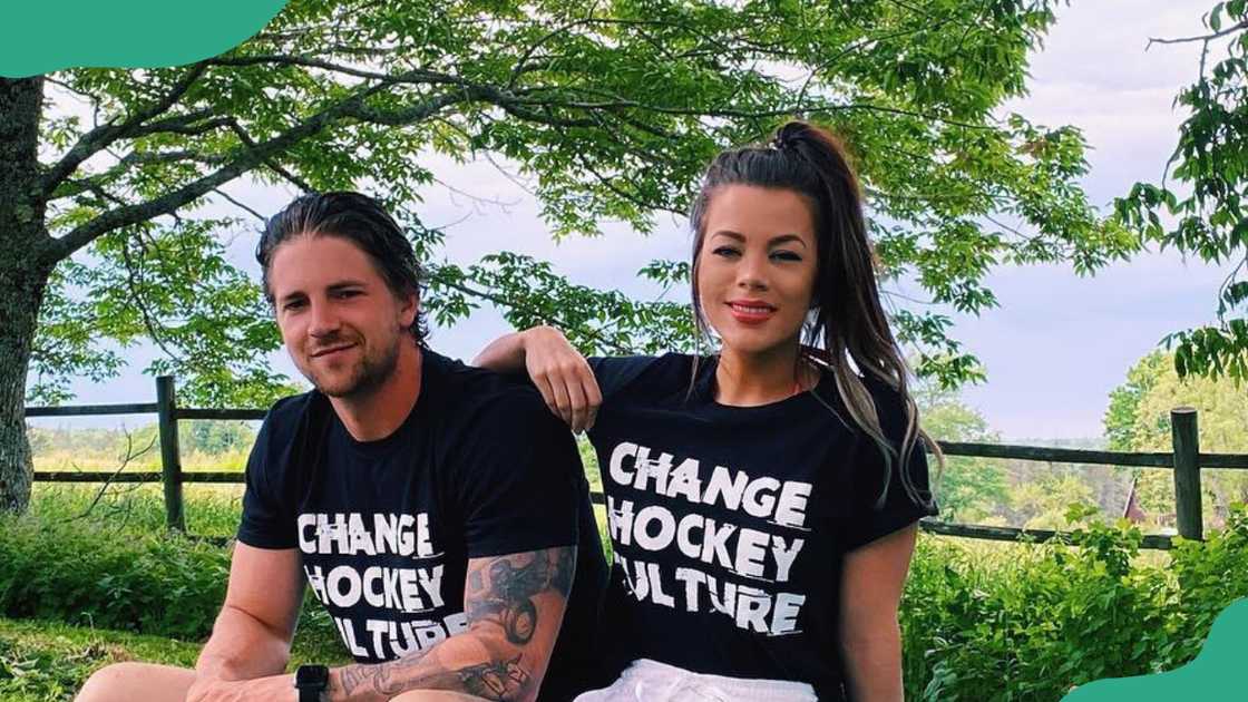 Jackie Redmond and Emmett Blois.