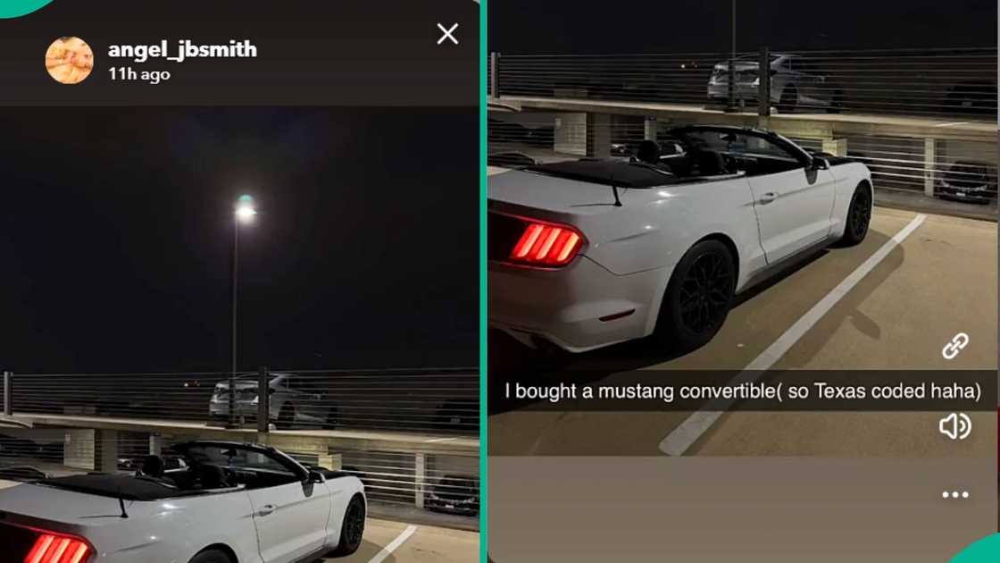 Angel Smith unveils Mustang as fans react to timing following her controversial marriage crash with Tumininu