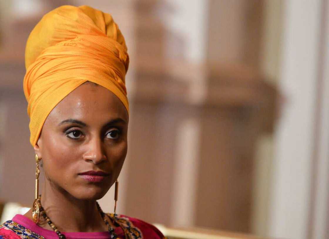 Sallay Matu Garnett in Dublin for the Pembridge Pictures and Umedia production of A Girl from Mogadishu Sallay Matu Garnett in Dublin for the Pembridge Pictures and Umedia production of A Girl from Mogadishu