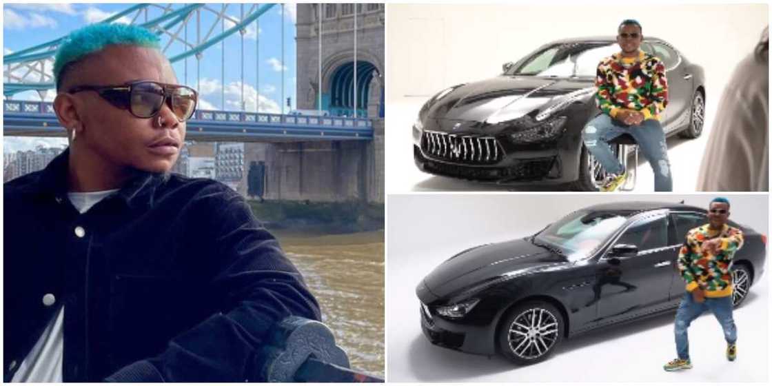 Olakira bags a deal from makers of Maserati Olakira bags a deal from makers of Maserati