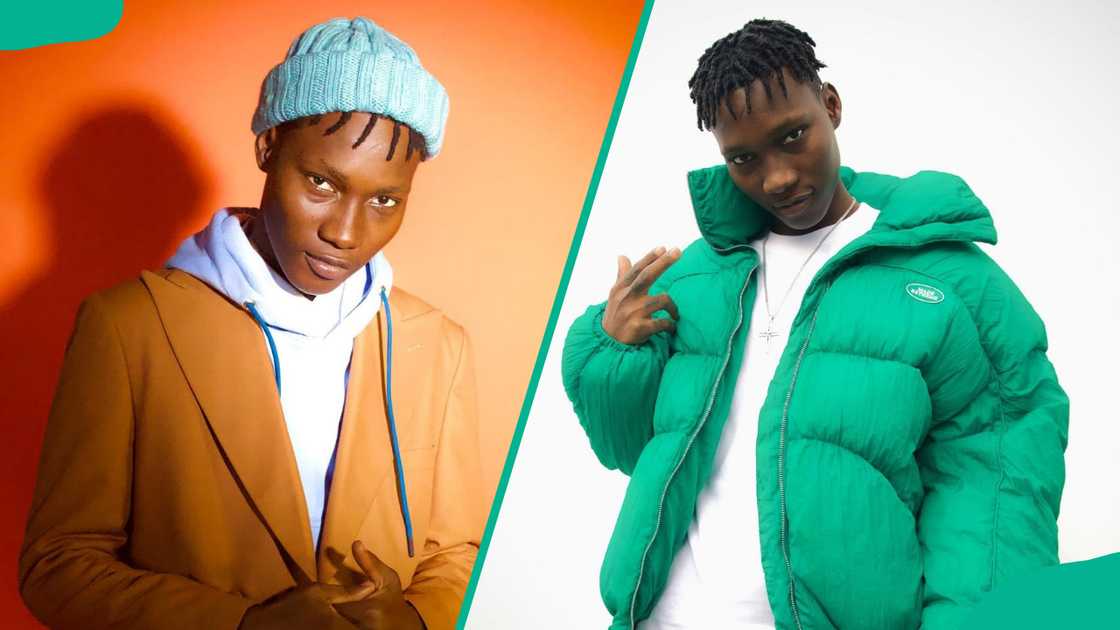 Zinoleesky posing for photos Zinoleesky posing for photos