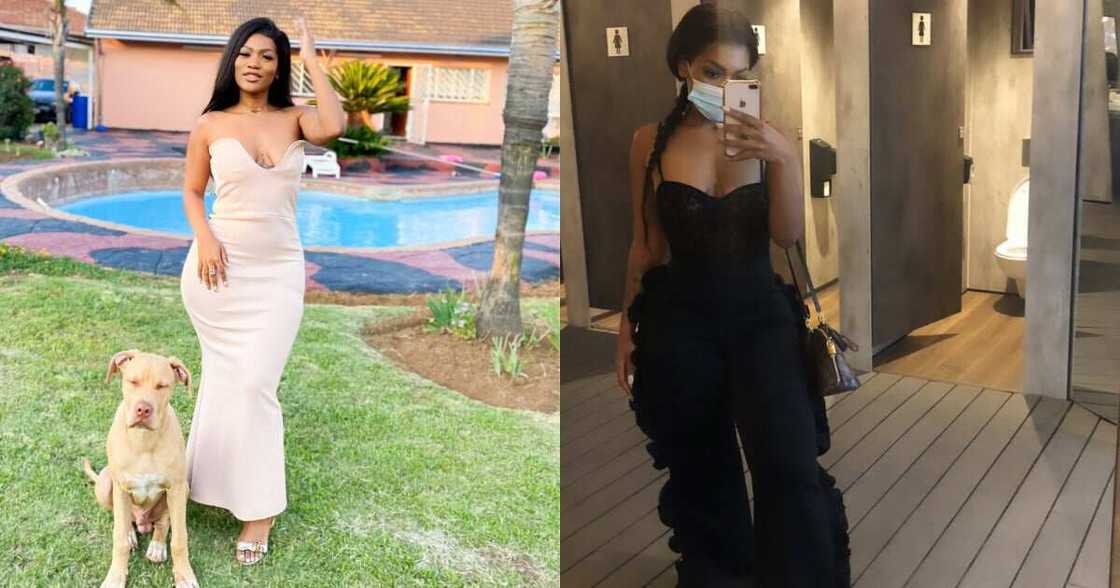 Young South African lady amazed at hour-glass figure after weight loss journey Young South African lady amazed at hour-glass figure after weight loss journey