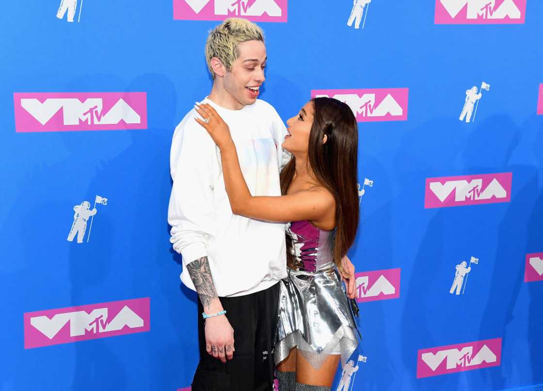 Pete Davidson and Ariana Grande at Radio City Music Hall Pete Davidson and Ariana Grande at Radio City Music Hall