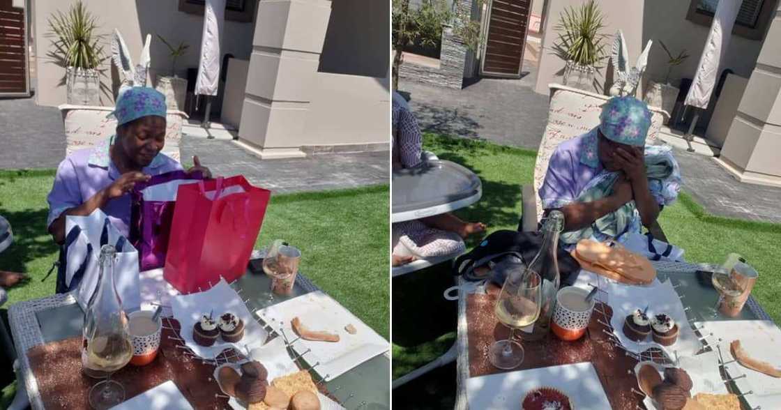 Grateful lady spoils “house manager” on birthday, Mzansi reacts, social media, domestic worker Grateful lady spoils “house manager” on birthday, Mzansi reacts, social media, domestic worker
