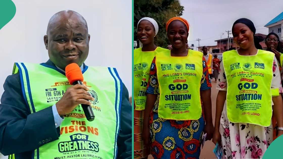 Pastor Lazarus Muoka explains why Lord's Chosen wear green aprons