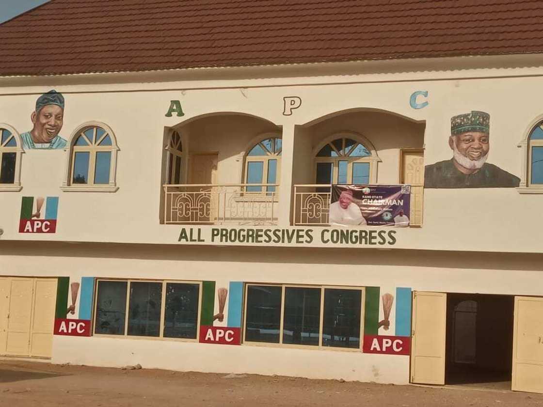 Sakateriyar APC ta Kano. Sakateriyar APC ta Kano.