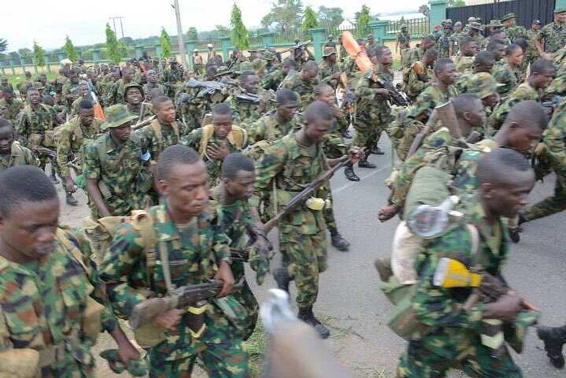 Nigerian soldiers, Nigerian Army Inter Divisions Combat Company Orienteering Competition Nigerian soldiers, Nigerian Army Inter Divisions Combat Company Orienteering Competition