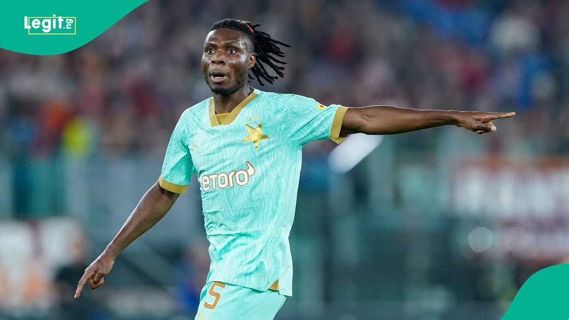 Slavia Prague defender Igho Ogbu will play for Nigeria in the World Cup qualifiers this week. Slavia Prague defender Igho Ogbu will play for Nigeria in the World Cup qualifiers this week.