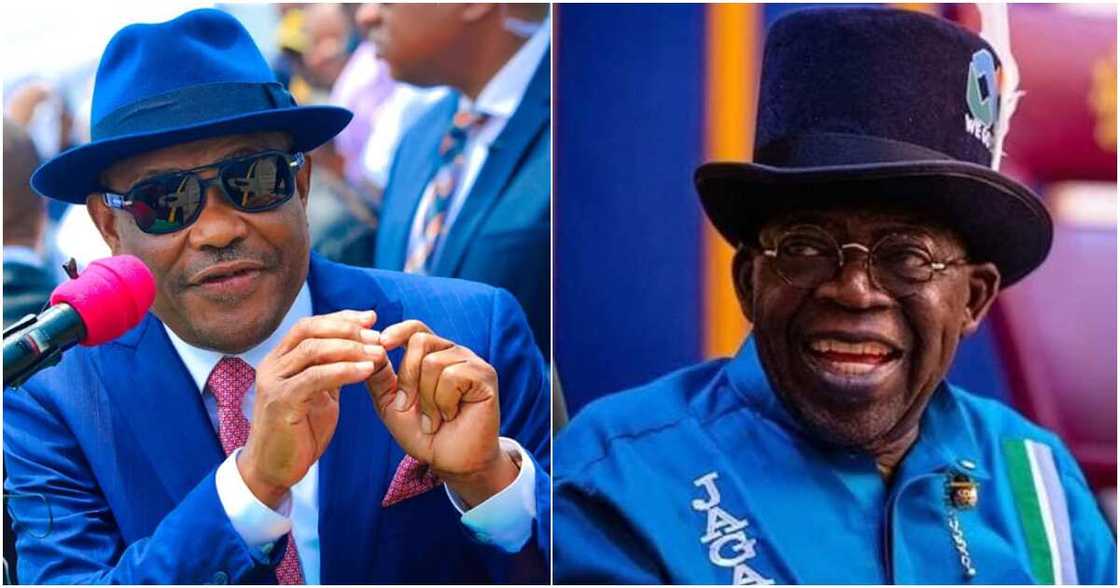 Wike da Tinubu. Wike da Tinubu.