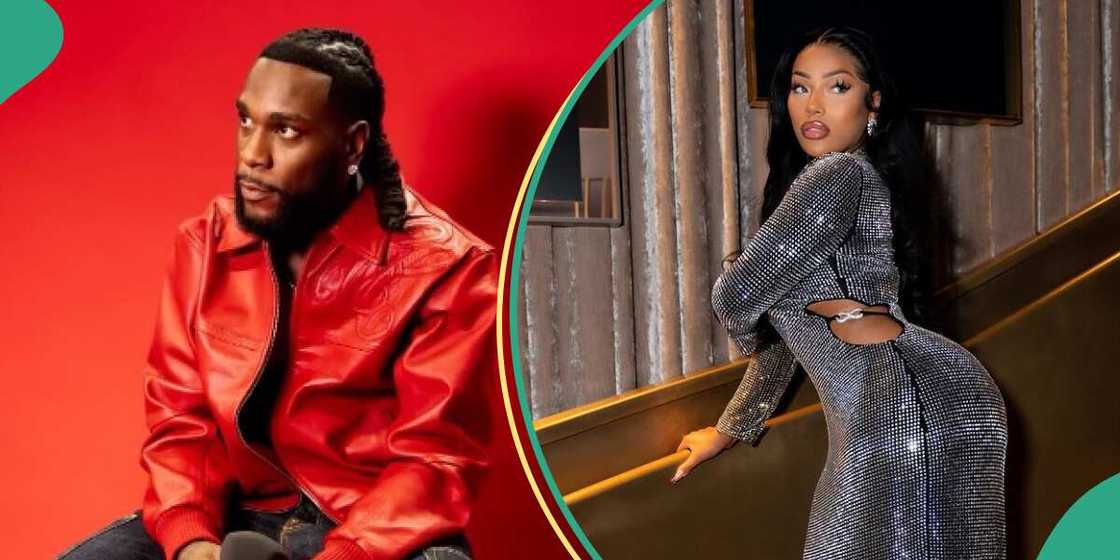 Jamaican lady shoots her shot at Burna Boy, ask for Birkin bag. Jamaican lady shoots her shot at Burna Boy, ask for Birkin bag.