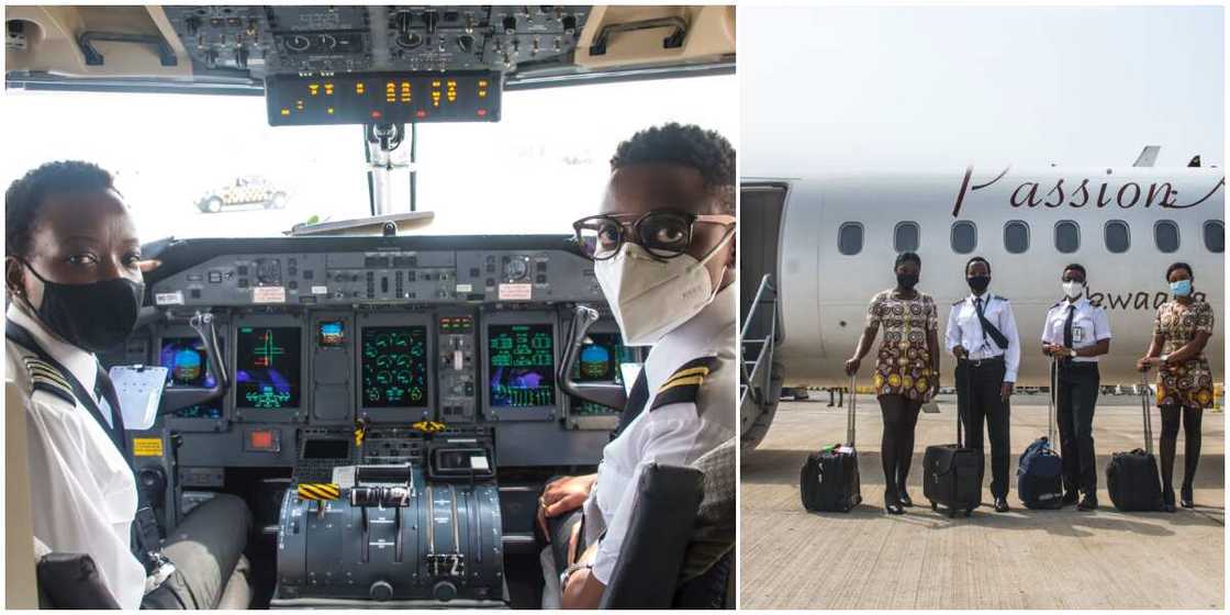 History made as another airline records an all-female flight crew, shares photos of the 4 ladies History made as another airline records an all-female flight crew, shares photos of the 4 ladies