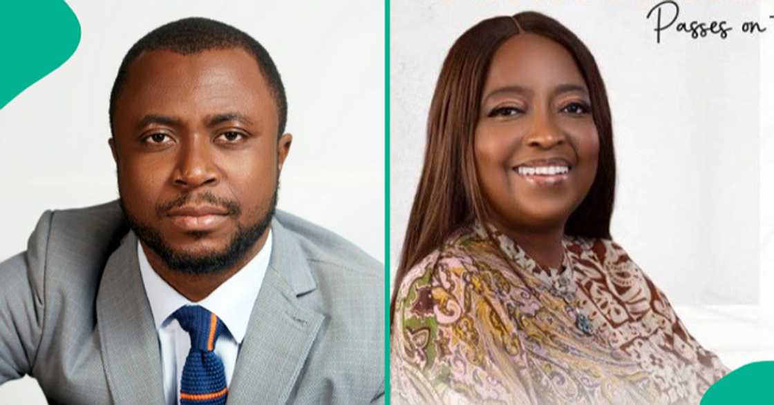 Nigerian man mourns the demise of the late preacher Nkechi Ene.