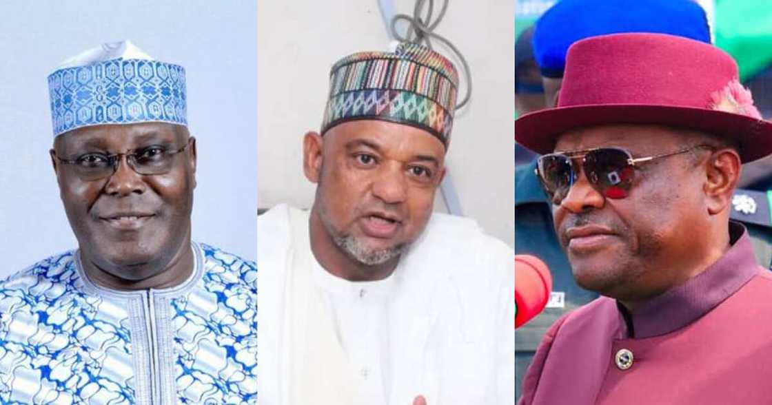 Atiku, Damagum, Wike Atiku, Damagum, Wike