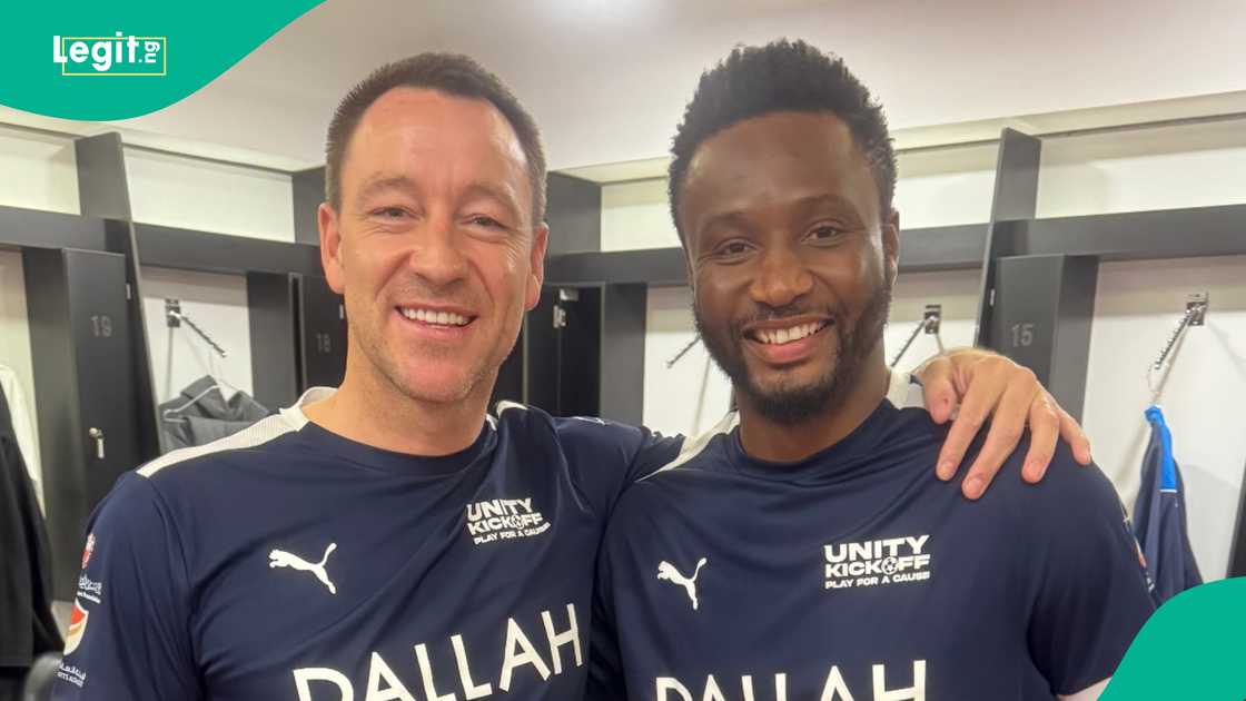 Mikel Obi reunites with John Terry