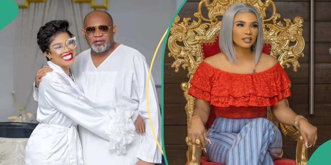 Iyabo Ojo tackles troll who tagged her 'desperate' for declaring her love for Paulo Iyabo Ojo tackles troll who tagged her 'desperate' for declaring her love for Paulo