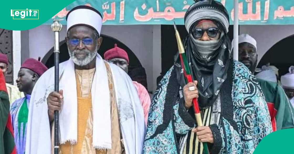 Sarkin Potiskum ya ziyarci Muhammadu Sanusi II a fadarsa Sarkin Potiskum ya ziyarci Muhammadu Sanusi II a fadarsa