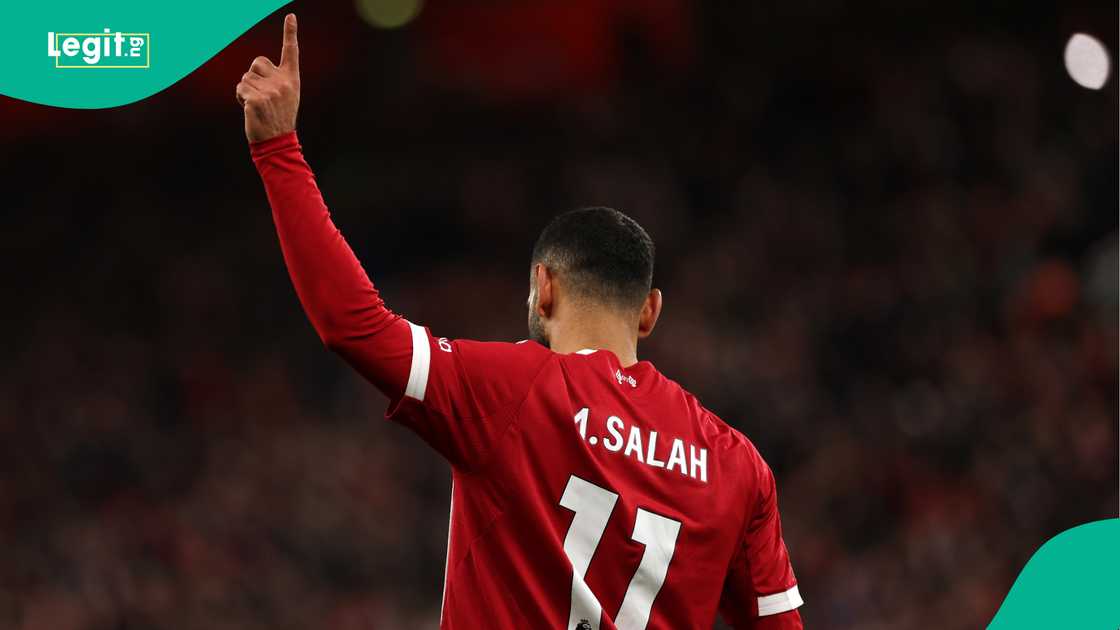 Mohamed Salah, Liverpool, Anfield, Aston Villa, England, Premier League.