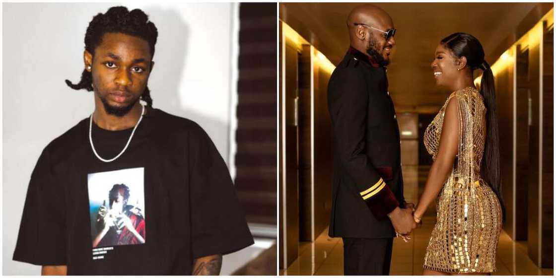 Omah Lay sings for 2baba and wife Omah Lay sings for 2baba and wife
