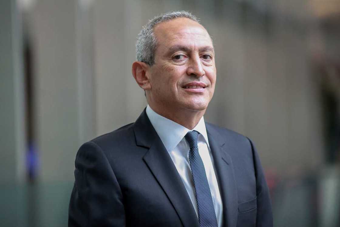 Nassef Sawiris poses for a photograph after an interview in New York Nassef Sawiris poses for a photograph after an interview in New York