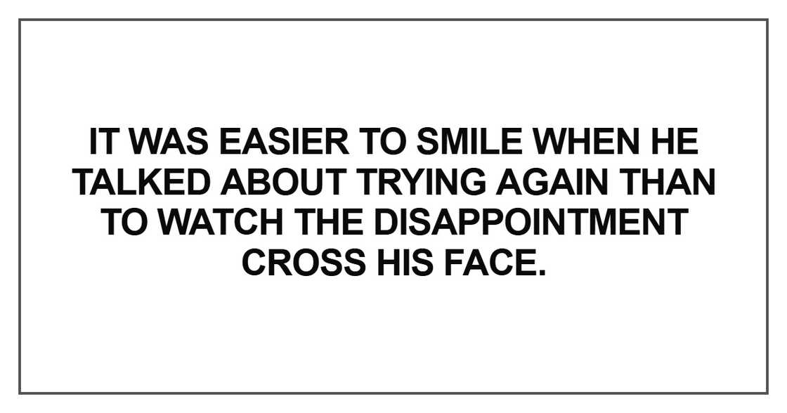 It was easier to smile when he talked It was easier to smile when he talked