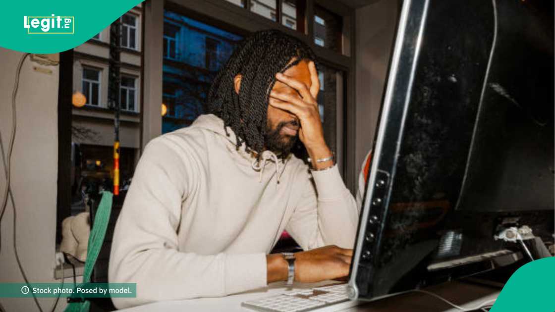 Man trends online after failing ICAN Advanced Audit examination. Man trends online after failing ICAN Advanced Audit examination.