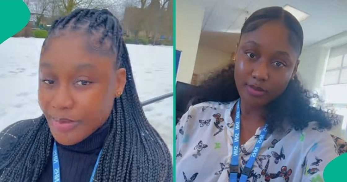 UK-based Nigerian lady displays her account balance two days after receiving salary. UK-based Nigerian lady displays her account balance two days after receiving salary.