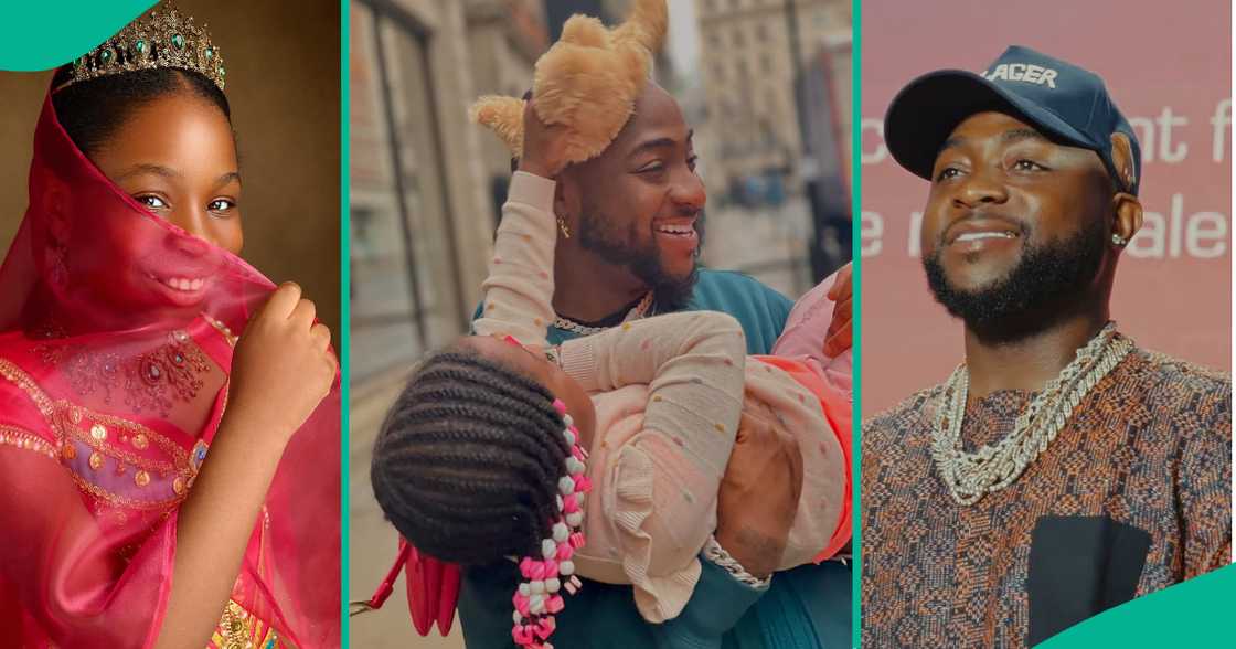 Sophia Momodu's Imade sweetly celebrates Davido on Father's Day. Sophia Momodu's Imade sweetly celebrates Davido on Father's Day.