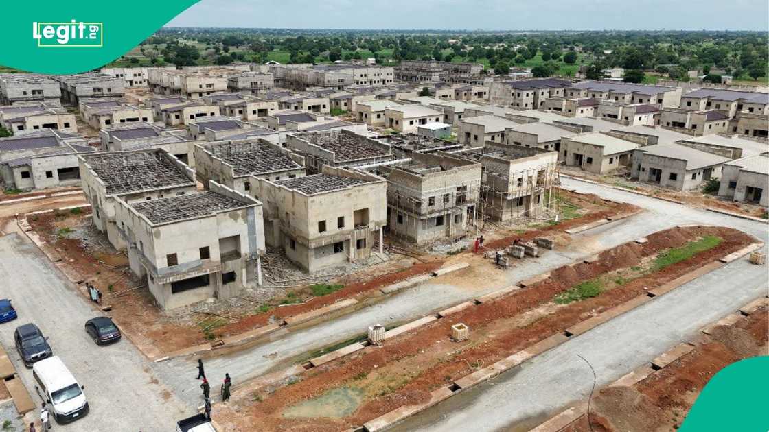 Concept image showing government housing blocks meant to represent Nigeria’s Renewed Hope social housing plan.