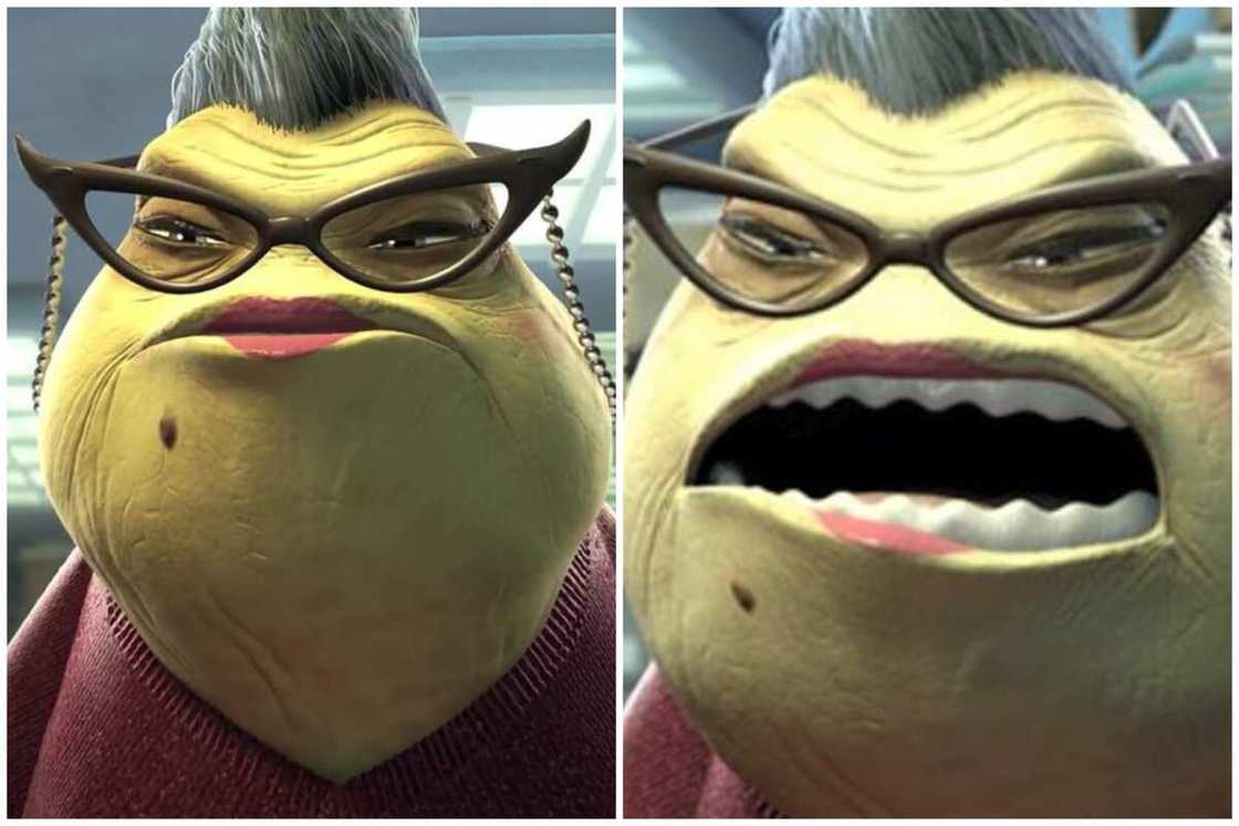 Roz, the ugly animated character Roz, the ugly animated character