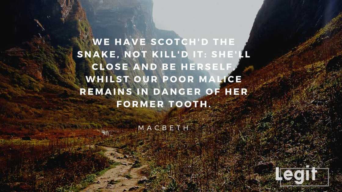 Macbeth character quotes