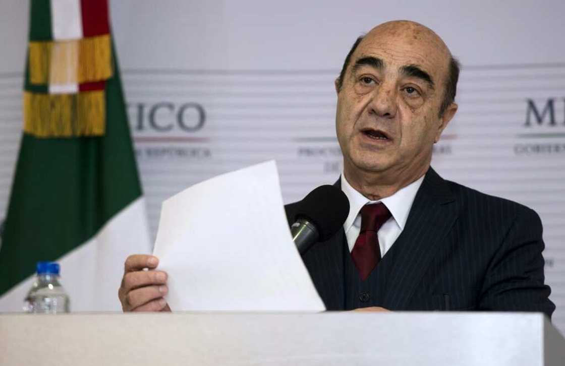 Mexico's former attorney general Jesus Murillo Karam is the most senior figure arrested in connection with the disappearance of 43 students in 2014 Mexico's former attorney general Jesus Murillo Karam is the most senior figure arrested in connection with the disappearance of 43 students in 2014