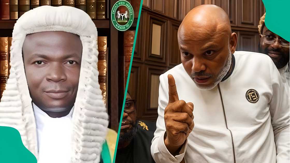 David Bassey Antia writing his commentary on the Kanu verdict David Bassey Antia writing his commentary on the Kanu verdict