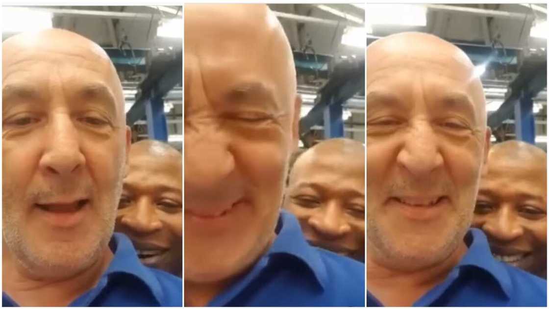 His pronunciation got people entertained. His pronunciation got people entertained.